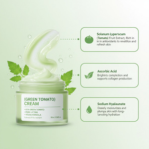Crema Facial Hidratante Blanqueadora Antiarrugas con Niacinamida y Vitamina C de <span class=keywords><strong>Tomate</strong></span> Verde FULYY 90ml - Product Image 4