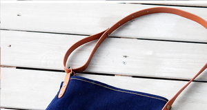 Denim delantal con correa <span class=keywords><strong>de</strong></span> cuero <span class=keywords><strong>de</strong></span> vaca Barista café Chef barbacoa ropa <span class=keywords><strong>de</strong></span> trabajo - Product Image 6