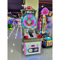 Machine de boxe et de frappe d'arcade à monnayeur pour jeux de rue et sports de plein air, en métal, garantie 1 an, version anglaise