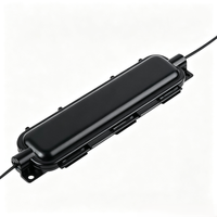 Kotak Perlindungan Serat Optik IP65 Ftth 1 n 1 Keluar 2.0*3.mm Drop Cable Joint Kits  Selang Susut Panas  Kotak Sambungan Serat Optik