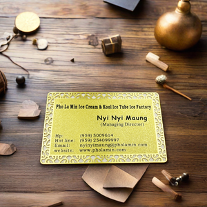 पेशेवर कस्टम धातु एल्यूमीनियम व्यवसाय लोगो के साथ कार्ड डिजिटल यूव प्रिंटिंग कस्टम व्यवसाय कार्ड - Product Image 5