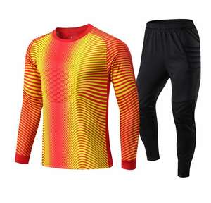 Maglie <span class=keywords><strong>da</strong></span> calcio personalizzate camicie <span class=keywords><strong>da</strong></span> <span class=keywords><strong>portiere</strong></span> a maniche lunghe pantaloni <span class=keywords><strong>da</strong></span> calcio abbigliamento <span class=keywords><strong>da</strong></span> <span class=keywords><strong>portiere</strong></span> divisa <span class=keywords><strong>da</strong></span> allenamento per abiti - Product Image 5