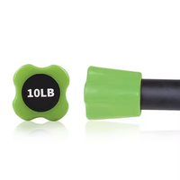 Acier et PU Home Gym Workout Force Multiple Toning Workout Barres lestées Équipement d'exercice à domicile durable