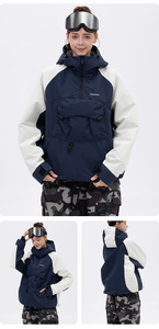 Nueva <span class=keywords><strong>Ropa</strong></span> de Snowboard Transpirable e Impermeable para Invierno, Chaqueta de Esquí para Hombre y <span class=keywords><strong>Mujer</strong></span>, Abrigo de Esquí Cálido para Deportes al Aire Libre - Product Image 4
