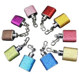 1oz Mini portátil <span class=keywords><strong>de</strong></span> whisky botella <span class=keywords><strong>de</strong></span> vino <span class=keywords><strong>de</strong></span> acero inoxidable lentejuelas cadera frasco con llavero <span class=keywords><strong>de</strong></span> diamantes <span class=keywords><strong>de</strong></span> imitación <span class=keywords><strong>de</strong></span> diamantes <span class=keywords><strong>de</strong></span> señora - Product Image 1