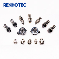 Conector Circular GX16 de 2, 3, 4, 5, 6, 7, 8, 9 y 10 Pines, Macho y Hembra, Diámetro de 16 mm, Conector de Panel de Cable, Enchufe