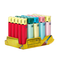 Briquet à flamme bleue personnalisé avec logo, briquet à flamme, briquet à gaz économique, briquet à cigarettes personnalisable