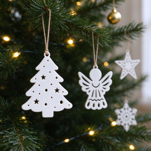 Ornement de Noël imprimé en 3D, sublimation, personnalisable, décoration d'arbre à imprimer - Product Image 1