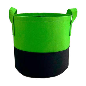 Sac de culture pour plantes en feutre non tissé biodégradable PP bicolore, respirant et durable, pour fleurs, arbres et semis - Product Image 5