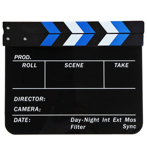 Populaire Clapboard de cinéma en bois et acrylique 30*24CM pour la photographie - Product Image 6