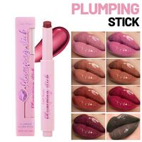 Stick Gloss Repulpant 8 Couleurs Hydratant Teinté Non Collant Brillant Maquillage des Lèvres Vente en Gros
