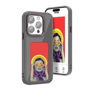 Tự Làm Trường Hợp Sang Trọng Thông Minh E Ink Màn Hình Hiển Thị NFC Trường Hợp Điện Thoại Cho Iphone 13 14 15 Pro Max - Product Image 5