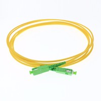 Pabrik singlemode SX G657A1 kabel patch serat optik SC/APC-SC/APC kabel patch serat konektor
