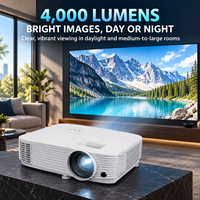 Projecteur DLP H6542 4000 ANSI Lumens Full HD 1080P natif pour salles de classe, bureaux, salles de réunion, commandes en gros