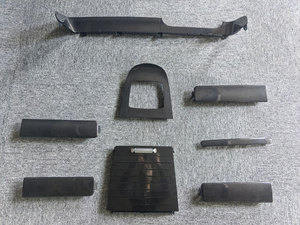 Set di Copertura Cruscotto in Fibra di Carbonio di Alta Qualità per <span class=keywords><strong>Mercedes</strong></span> Benz Classe G W463 G500 2002-2016 Installazione di Lusso con Nastro Cornice in Legno - Product Image 5