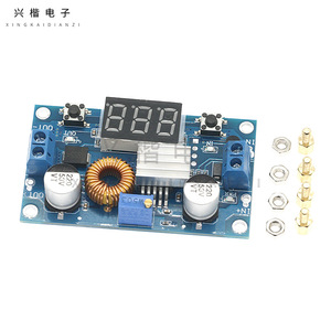 XL4015 DC-DC <b>Converter</b> 75W 5A Adjustable <b>Voltage</b> With Display Board Mount - Product Image 1