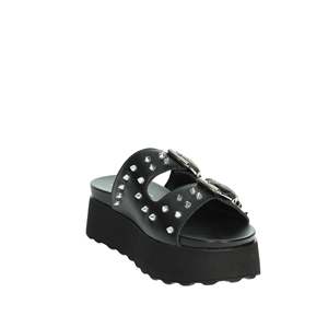 Cult Women's Wedge Slipper CLE104357 Black Platform <b>Sandals</b> - Product Image 5