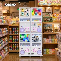 Distributeur automatique de capsules KEKU, à monnayeur, en métal, jouets anglais adaptés aux enfants, capsules surprise avec garantie d'un an