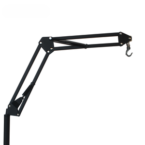 Support <span class=keywords><strong>de</strong></span> bronzage pour reptiles, trois niveaux réglables, peut accueillir deux abat-jour, lampadaire à <span class=keywords><strong>double</strong></span> poteau, construction en fer durable - Product Image 4