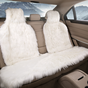 Accesorios de <span class=keywords><strong>Interior</strong></span> de coche, funda de asiento, fundas de asiento de coche universales de piel larga Artificial suave para <span class=keywords><strong>Lada</strong></span>/Volkswagen/Tesla - Product Image 4