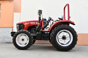 Carburant diesel 4x4 Type d'entraînement de tracteur agricole Mini tracteur avec la puissance 100hp évaluée équipée du moteur de boîte de vitesse - Product Image 3