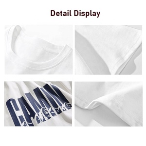Plata marrón venta al por mayor Pro verano 2025 Top ventas manga corta gris blanco hombres primavera oscuro mujer otoñ<span class=keywords><strong>o</strong></span> <span class=keywords><strong>U</strong></span> Airism algodón camiseta - Product Image 3