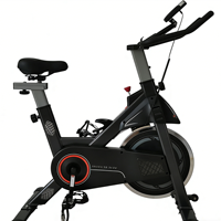 Équipement de fitness de haute qualité avec une durée de vie durable, capacité de charge de 120 kg, écran LCD, vélo de spinning