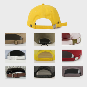 Casquettes de baseball non structurées en denim sportif à visière incurvée, effet délavé vintage, avec logo brodé personnalisé à 6 panneaux - Product Image 4