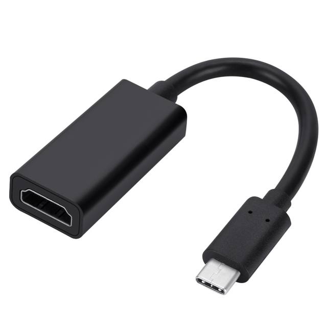 Aluminium alloy Type-C to HDM adapter cable 4K high-definition projection screen Mobile Laptop to Large Screen Converter