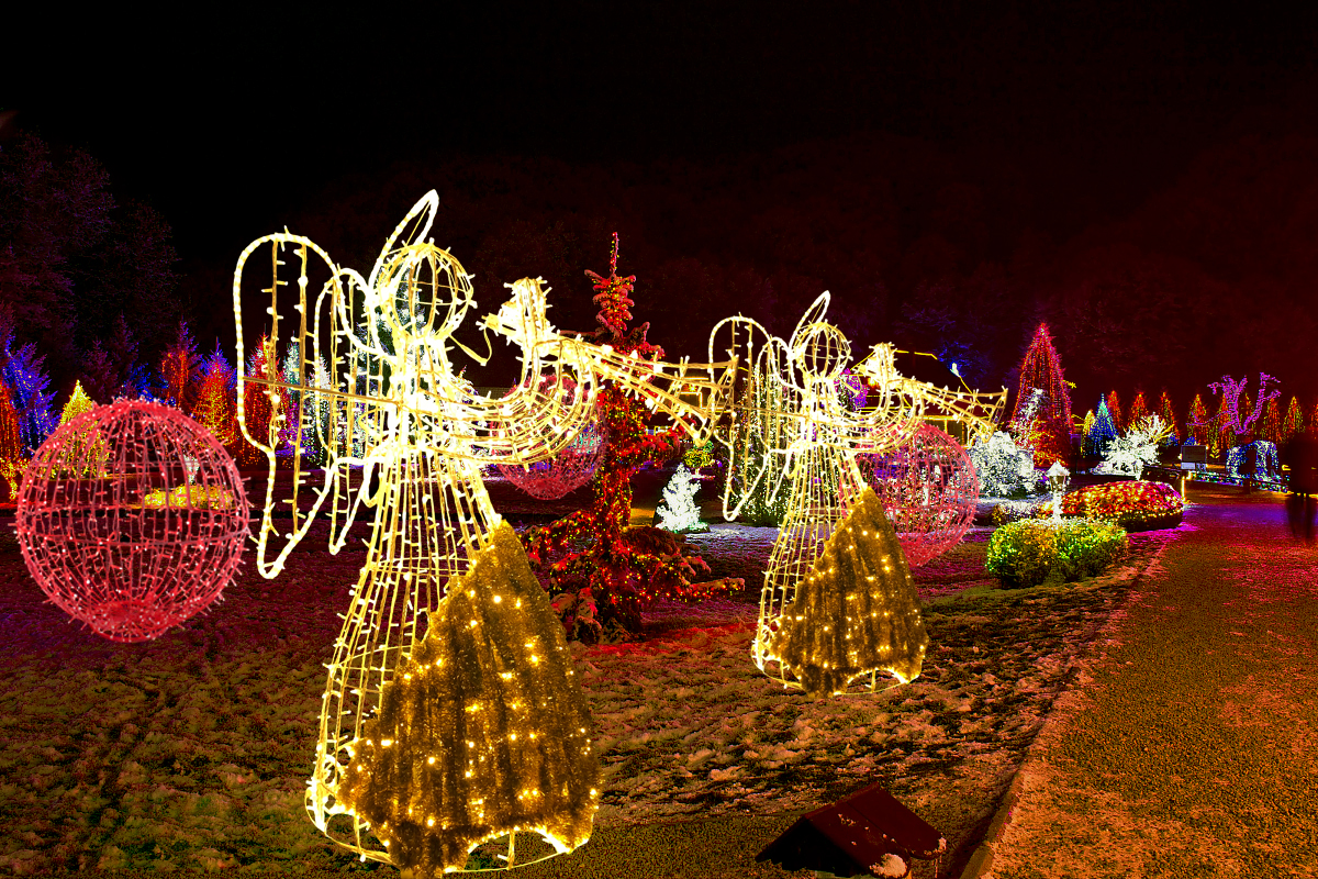 Christmas Decoration Outdoor Lighted Christmas Angels Garden Decoration Angel Wings Light Custom Led Neon