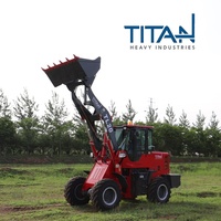 Titan Mini Hochwertiger Chinesischer Marken-Radlader 2t Hoflader mit Changchai Dieselmotor