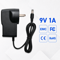 Adaptateur secteur AC/DC 9W avec protection contre les surintensités 1A 9V, prise AU, personnalisation professionnelle, chargeur mural pour caméra de sécurité
