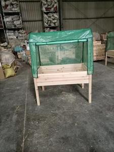 Lit de jardin surélevé avec pieds et couvercle d'écran Boîtes de jardin surélevées pour couverture de serre de jardinage protégée Capacité de 330lb - Product Image 2