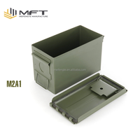 Stock venta precio competitivo entrega inmediata M2A1 munición portátil/munición puede metal Hierro Caja de Herramientas