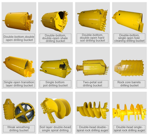 Seau de roche de <span class=keywords><strong>pelle</strong></span> de terre de tarière de haute qualité d'approvisionnement d'usine - Product Image 3