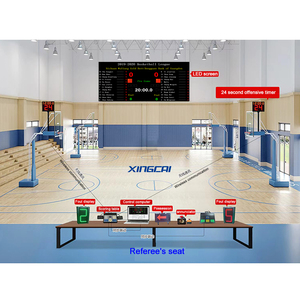 Bóng rổ hội trường điểm dẫn màn hình bóng rổ scoreboard <span class=keywords><strong>LED</strong></span> hiển thị thời gian thực trò chơi điểm số và đồng hồ cho phòng tập thể dục hoặc thể thao địa điểm tổ chức - Product Image 2