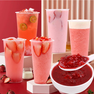 Concentrado de Sirope de Mermelada de Fresa y Melocotón para Té de Burbujas, Venta al por Mayor, 3 kg, Sabores de Frutas Mixtas, Precio con Descuento - Product Image 4