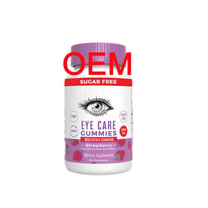 Fórmula personalizada <span class=keywords><strong>Lutein</strong></span> Gummies para ojos Visión Soporte para la vista Vitaminas Para Los Ojos Gummies <span class=keywords><strong>Lutein</strong></span> Zeaxanthin - Product Image 1