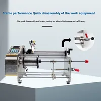 Machine à enroulement parallèle CNC automatique pour ligne de pêche, fil de coton et fil émaillé, enrouleur de noyaux de moteur haute précision