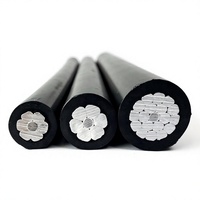 336.4MCM ACSR Mockernut ASTM B232 Conducteur en aluminium ACSR armé d'acier et recouvert, Câble aérien, Câble pour arbres, Fabricant