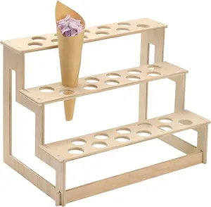 Voedsel Kegel Display Stand Ijsje Display Plank Popcorn Display Rack