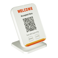 Lecteur de code sonore 4G ES10, haut-parleur, terminal de paiement sonore avec écran de 2,4 pouces, code QR dynamique