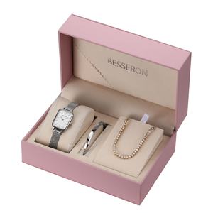 Reloj de Lujo para Mujer, para Uso en Moda y Negocios, Personaliza tu Logotipo, Reloj Cuadrado con Correa de Acero Inoxidable - Product Image 6