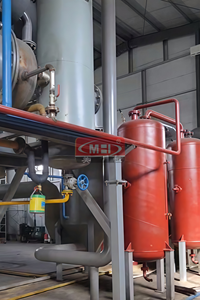 Kleinschalige Mobiele Afvalolieraffinaderij Dieselolie Dieseldestillatiemachine Fabriek, Recycling Van Afvalolie 85-92% - Product Image 3