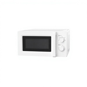 <span class=keywords><strong>Horno</strong></span> <span class=keywords><strong>Microondas</strong></span> Eléctrico Compacto de Alta Eficiencia de 700W, 20L, 5 Niveles, Temporizador de 35 Minutos, Plato Giratorio de Vidrio Extraíble, Bloqueo para Niños - Product Image 2