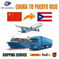Agent maritime pour les services logistiques à Porto Rico, transitaire Chine vers ToaBaja, fret maritime et aérien LCL FCL DDP, service mondial