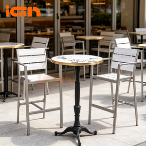 Chaises de <span class=keywords><strong>bar</strong></span> hautes en bois pour restaurant, mobilier de cuisine en gros - Product Image 2