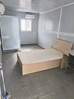 Maisons préfabriquées modernes, économiques et luxueuses, 1, 2, 3 ou 4 chambres, en kit, conteneurs portables, maisons préfabriquées, deux chambres avec toilettes intégrées