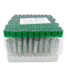 Green Top Vacuum <strong>Blood</strong> Collection Tube <strong>Sodium</strong> Heparin <strong>Blood</strong> <strong>test</strong> Tube 3ml 4ml 5ml - Product Image 2