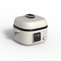 Cuisinière à pression électrique intelligente 4L 1300W avec plusieurs programmes de cuisson, revêtement antiadhésif, cuve intérieure, directement de l'usine